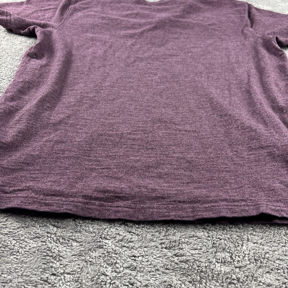 American Eagle Polo Shirt Mens‎ Medium Purple Super Soft Standard Fit - Picture 10 of 11